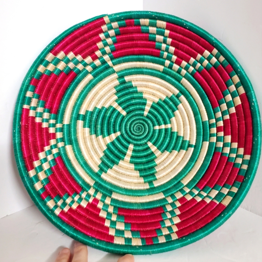 Rwanda Sisal Coil Basket